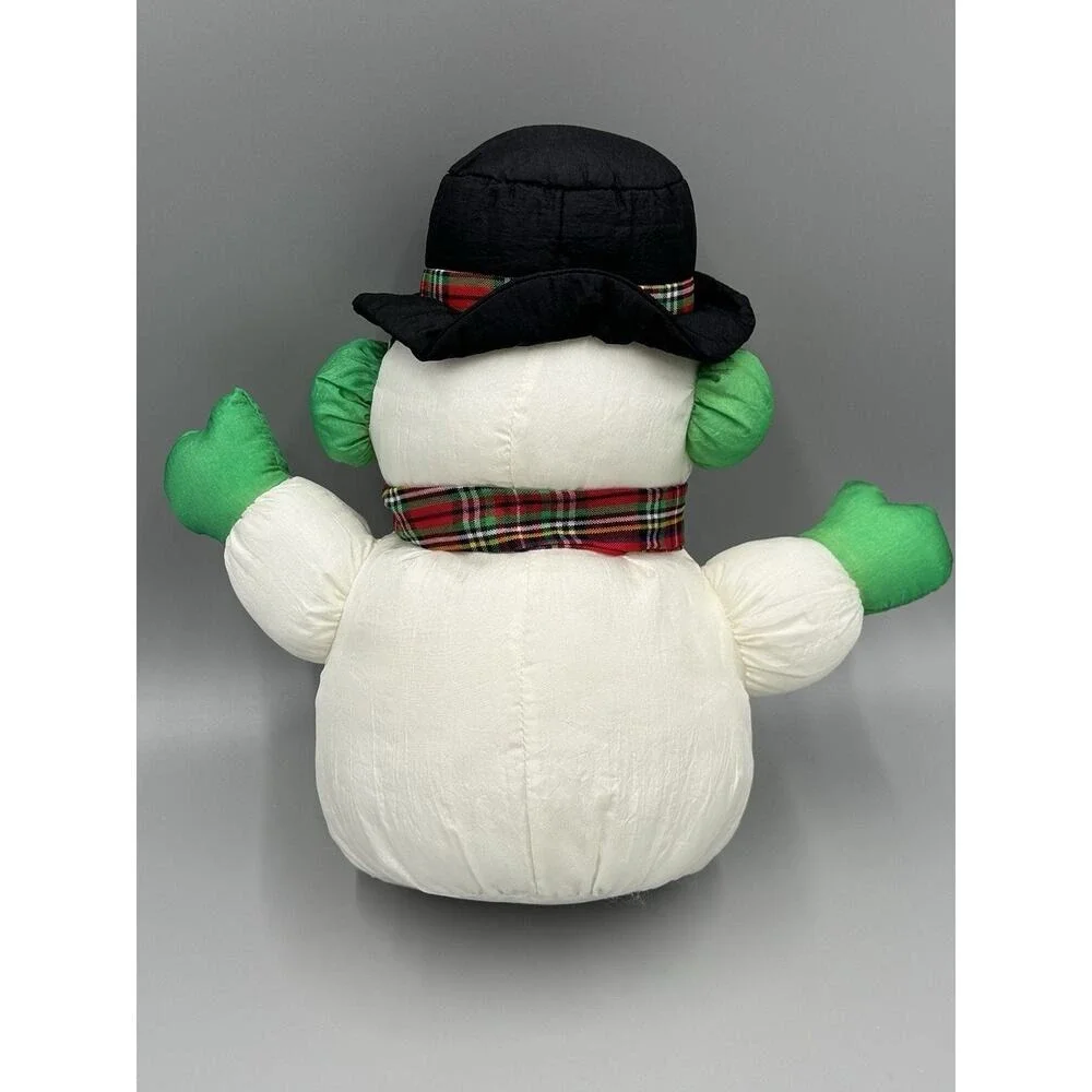 Vintage Gibson Greetings Nylon Parachute Snowman 11